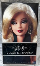 2001 Midnight Tuxedo Barbie Doll- The Official Barbie Collectors Clubs Members Choice Series