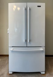 Maytag French Door White On White Refrigerator