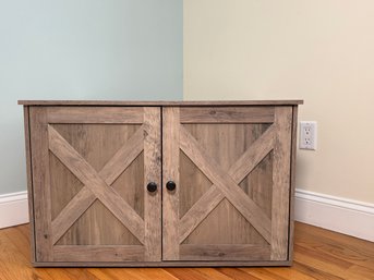 Farmhouse Style Feandrea Hidden Litter Box Cabinet