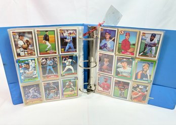 Binder Of Baseball Cards