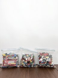 (3) Gallon Size Freezer Bags Of Vintage LEGO Blocks And Pieces