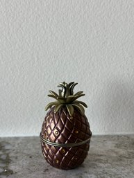 Jeweled Pineapple Trinket Box
