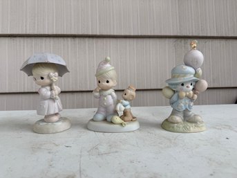 Group Of Vintage Precious Moments Porcelain Figurines