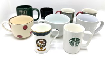 9 Assorted Mugs