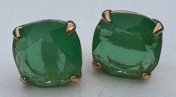 Kate Spade Green Stone Earrings