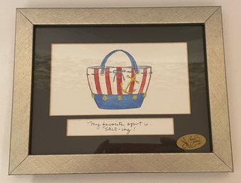 Fun Hand Painted Plaque For The Bargain Hunter