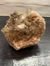 Large Smokey Quartz Cluster Crystal