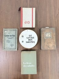 Collection Of Vintage French Cook Books - First Edition Of Le Livres DeConfitures