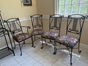 Beautiful Heavy Wrought Iron Chairs