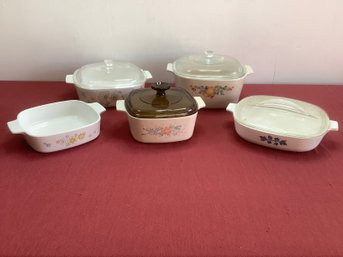 Vintage Mixed Corning Ware Casserole Dishes #7