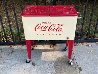 Outdoor Coca Cola Drink Cooler