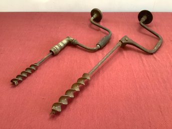Vintage Hand Drill Lot Of 2