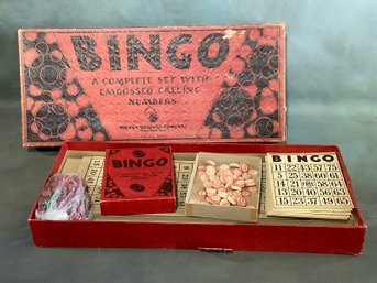 Milton Bradley Bingo Set
