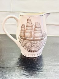Vintage Cutty Sark Scotch Whisky Pub Pitcher