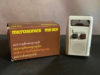 Microsonics MS-301 Microphonograph
