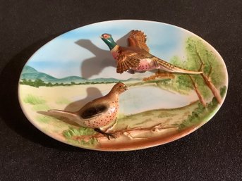 Napco Ring-Necked Pheasant Decorative Dish