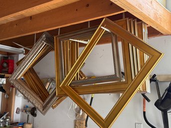 Large Collection Of Gold Frames