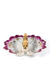 Victorian Molded Porcelain Lobster-Handle Serving Dish