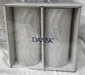 Dansk Tsunami White Pilar Candles