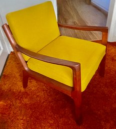 Danish Modern SENATOR LOUNGE CHAIR Model 166 By OLE WANSCHER - 1960s