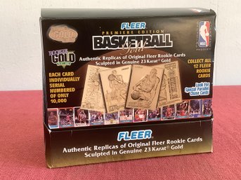 Fleer Premiere Edition Basketball Gold Cards Set