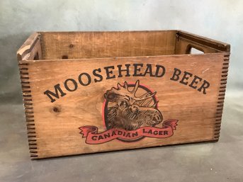 Moosehead Beer Crate