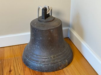 Gorgeous Large Vintage Brass Bell