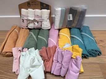 Towels, Washcloths And Burb Cloths