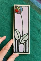 Hand Glazed Scottish Tile - Design Inspired By Mackintosh
