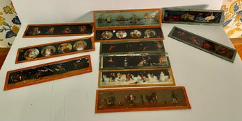 Box Of Antique Magic Lantern Slides
