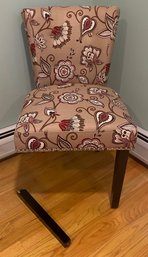 Unique Upholstered Chair - Broken Leg