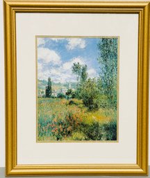 A Fine Art Lithograph In Gilt Wood Frame