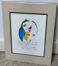 Print Pencil Signed Brian Andreas