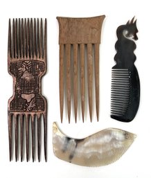 Natural Naterial Hand Crafted Combs