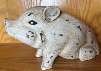 Carved Pig