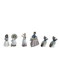 Group Of Nao By Lladro Figurines