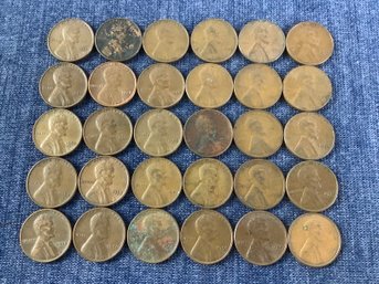 Wheat Pennies Coin Lot #11