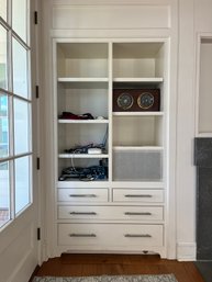 A 44 Inch Wide Custom Built In - Cabinets & Shelves - Sitting Room - Removed - Pickup Ready