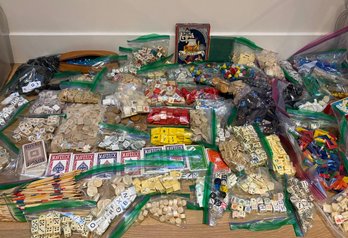 Bagged Game Pieces, Dice, Marbles, Tiles, Cards - Perfect For A Crafter