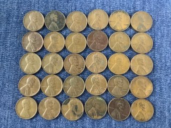 Wheat Pennies Coin Lot #12