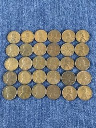 Wheat Pennies Coin Lot #13