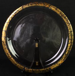 Glass Circle Centerpiece Dish