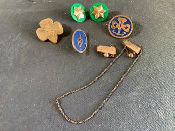Girl Scout Pin Lot