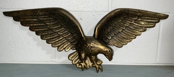 Beautiful And Regal Large Brass Eagle