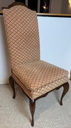 Single Vintage High Back Chair