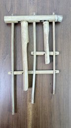 Angklung Musical Instrument Sudanese People Of Java Indonesia