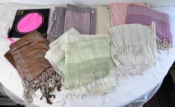 Group Of Ladies Scarves