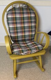 Painted Green Rocker