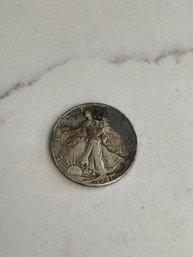 1941 Walking Liberty Half Dollar Coin #9