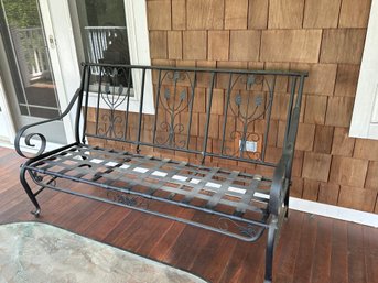 Metal Outdoor Sofa With Cushion